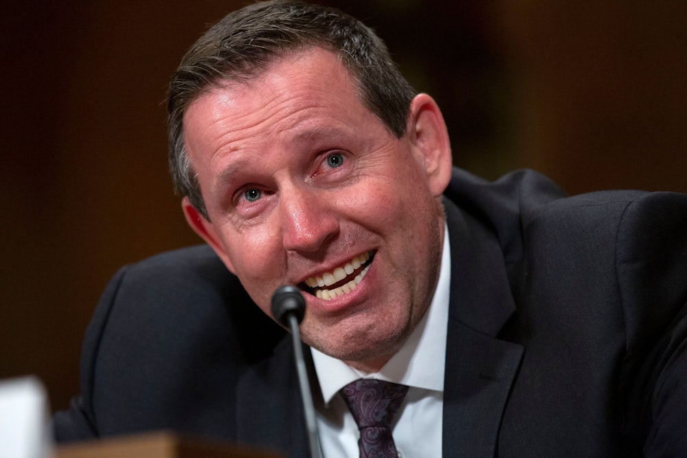 Judge Lawrence VanDyke cries at Senate confirmation hearing