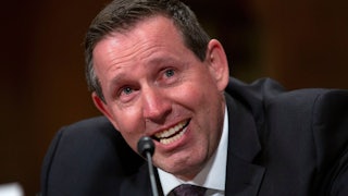 Judge Lawrence VanDyke cries at Senate confirmation hearing