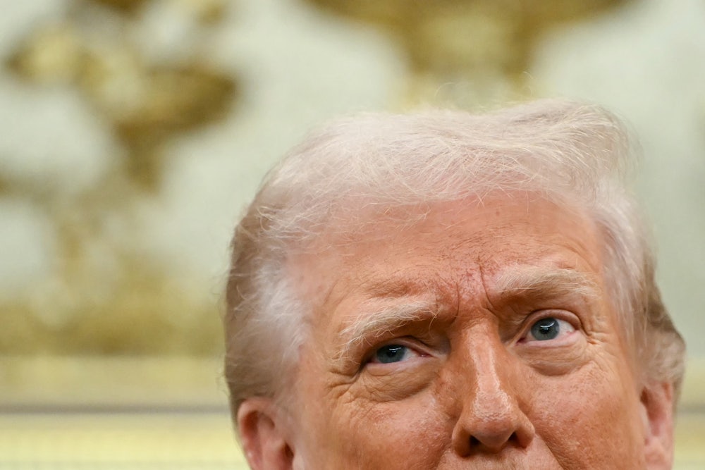 Donald Trump looks surprised