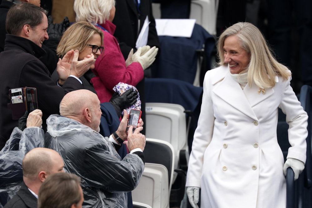 Abigail Spanberger at her inauguration