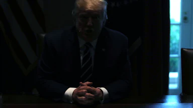 Trump in darkness