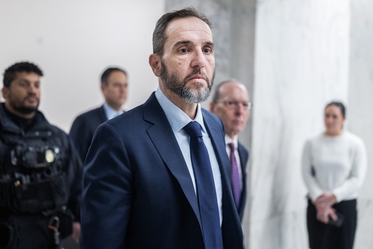 Former special counsel Jack Smith walks in the Capitol