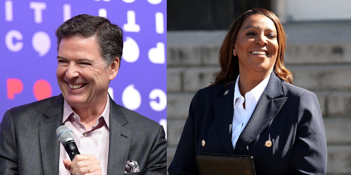 Trump Loses Initial Bid to Block Prosecution of Comey and Letitia James Trump Loses Initial Bid to Block Prosecution of Comey and Letitia James