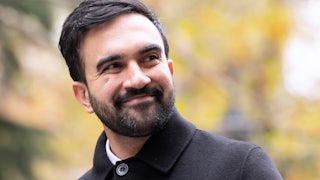 NYC Mayor-elect Zohran Mamdani smiles