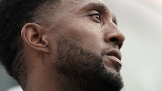 A close-up profile picture of Baltimore Mayor Brandon Scott