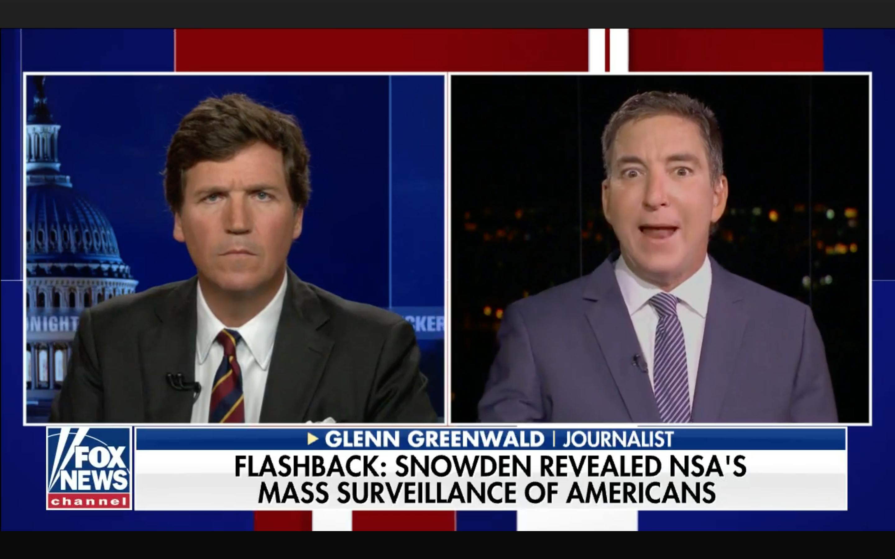Tucker Carlson And Glenn Greenwald S Nsa Scandal The New Republic