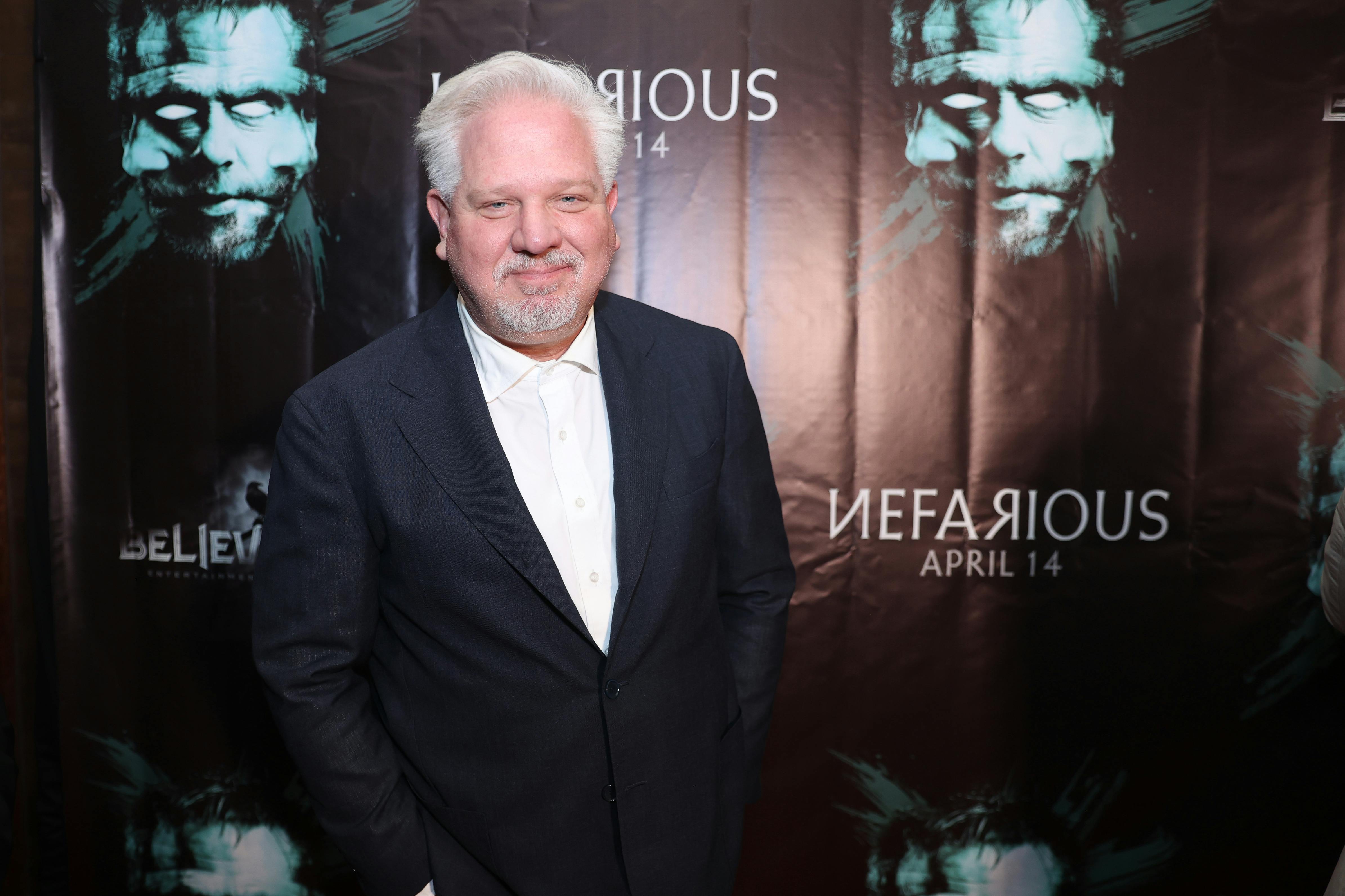 Glenm Beck attends the "Nefarious" red carpet premiere and post-screening at Cinemark West Plano XD and ScreenX on April 4, 2023 in Plano, Texas.