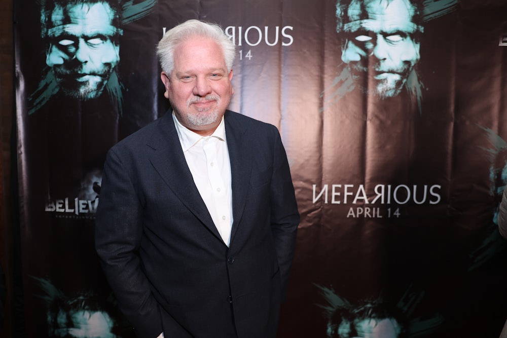 Glenm Beck attends the "Nefarious" red carpet premiere and post-screening at Cinemark West Plano XD and ScreenX on April 4, 2023 in Plano, Texas.