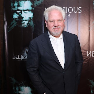 Glenm Beck attends the "Nefarious" red carpet premiere and post-screening at Cinemark West Plano XD and ScreenX on April 4, 2023 in Plano, Texas.