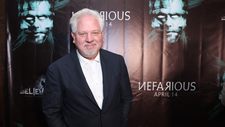 Glenm Beck attends the "Nefarious" red carpet premiere and post-screening at Cinemark West Plano XD and ScreenX on April 4, 2023 in Plano, Texas.