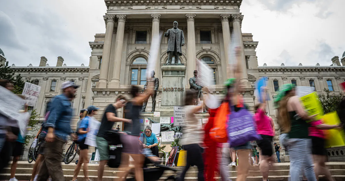 Indiana House Republicans Pass Map Wiping Out All Democratic Seats
