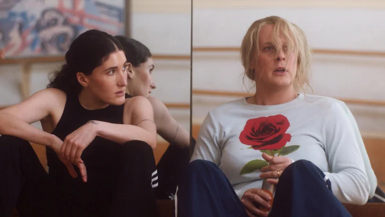 Kate Berlant and John Early in “Maddie’s Secret”