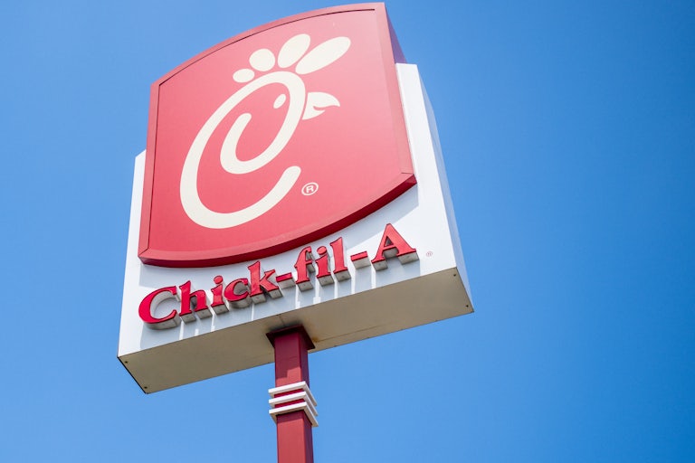 Chick-fil-A sign