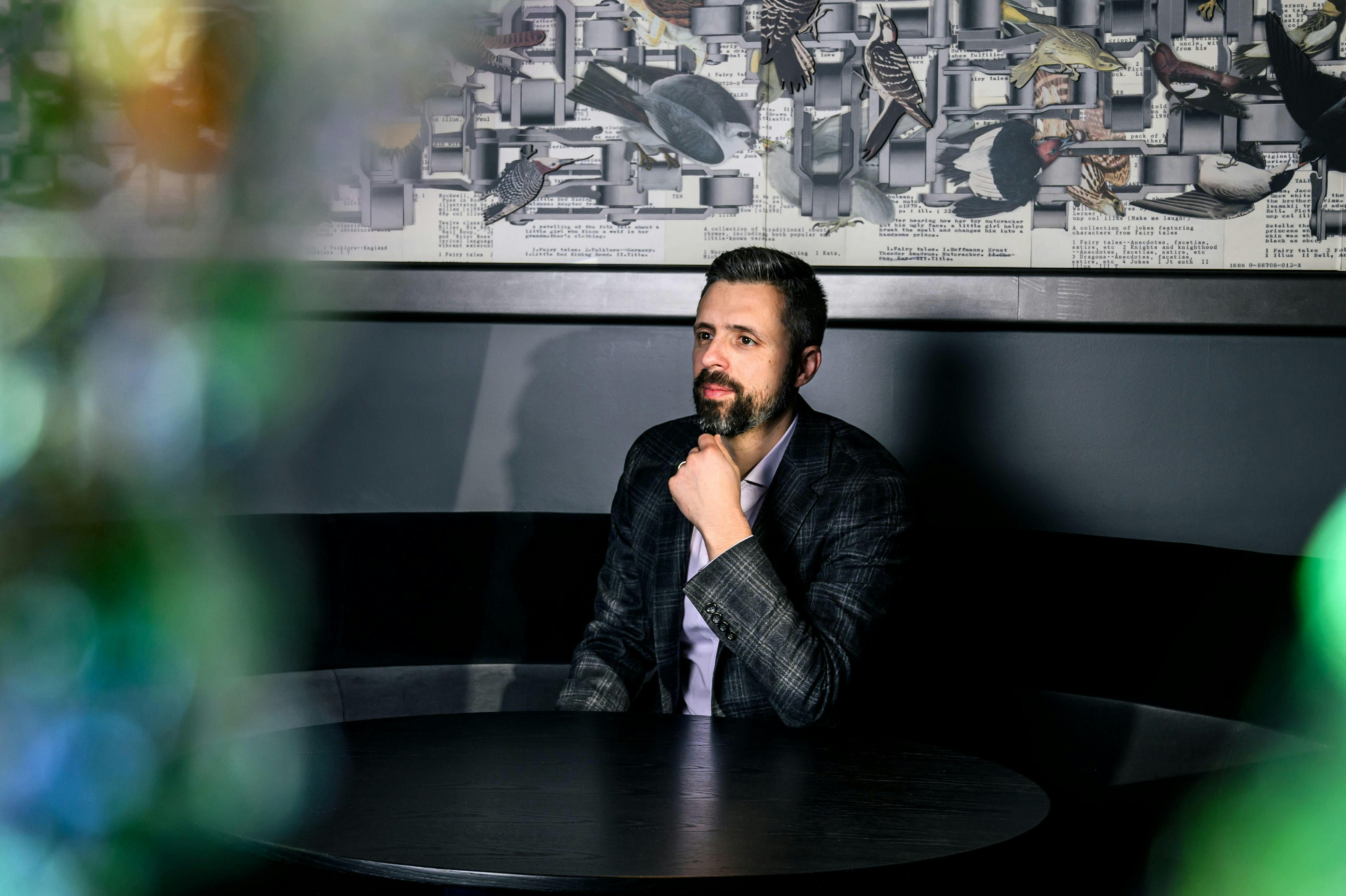 Ezra Klein photographed March 2025