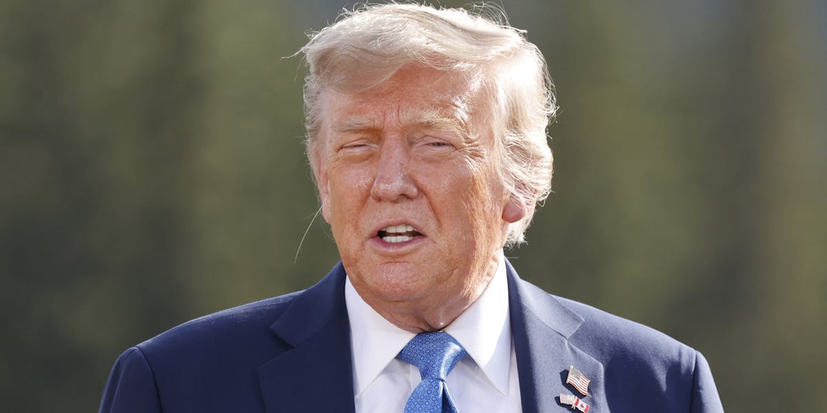 Trump Warns “We” Control Iran's Airspace in Ominous Post | The New Republic