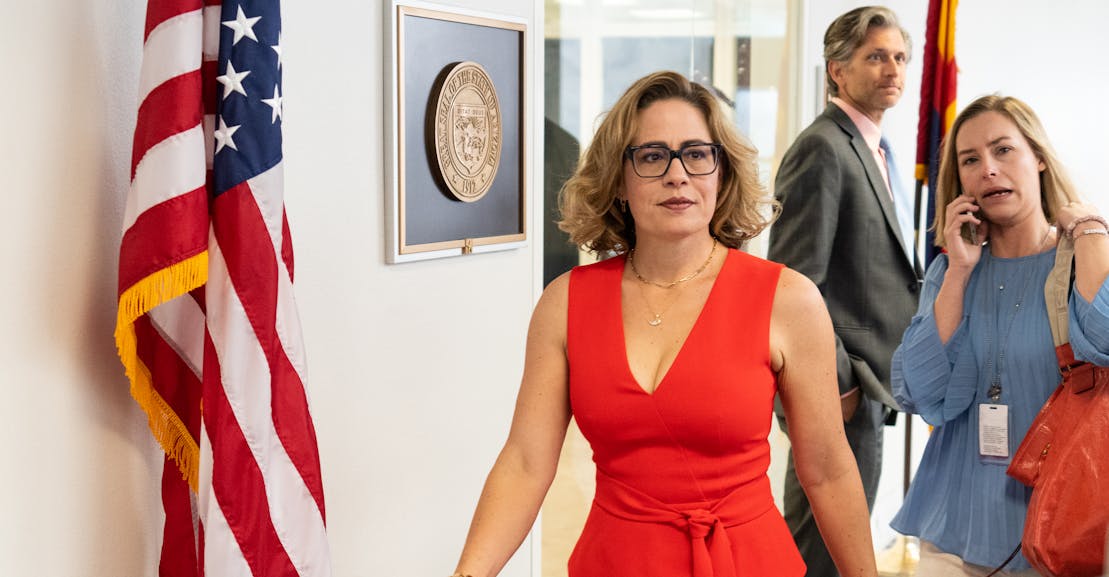 Kyrsten Sinema Is Proud That She Has No Beliefs Kyrsten Sinema Is Proud That She Has No Beliefs