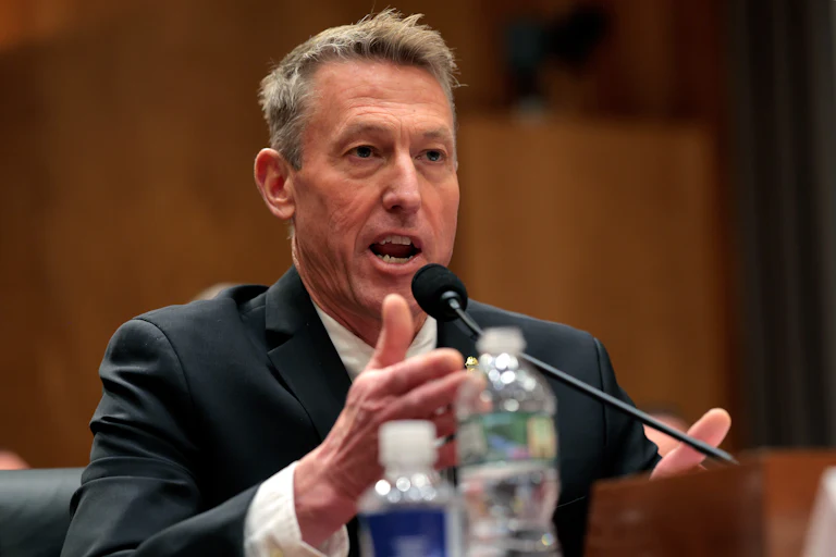 CBP Commissioner Rodney Scott testifies in Congress.