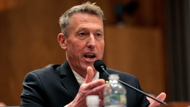 CBP Commissioner Rodney Scott testifies in Congress.