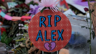 A memorial for Alex Pretti