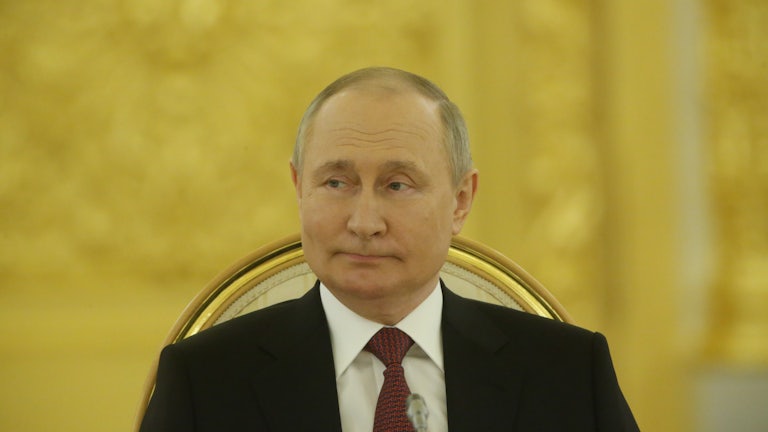 Putin at the Grand Kremlin Palace