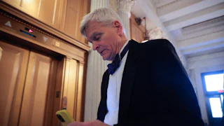 Senator Bill Cassidy in the Capitol