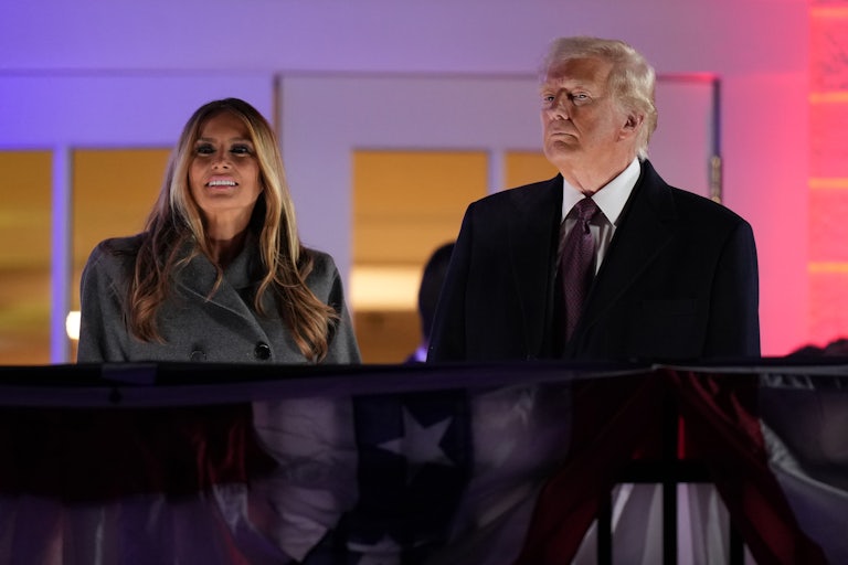 Melania and Donald Trump