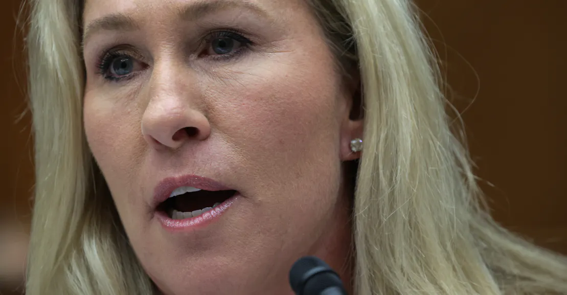 Marjorie Taylor Greene Commits Borderline Sedition Marjorie Taylor Greene Commits Borderline Sedition