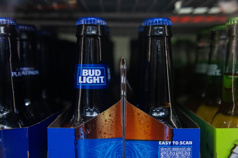 Bud Light bottles