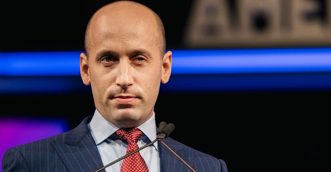 Stephen Miller Is Race-Baiting About Covid Treatments Stephen Miller Is Race-Baiting About Covid Treatments