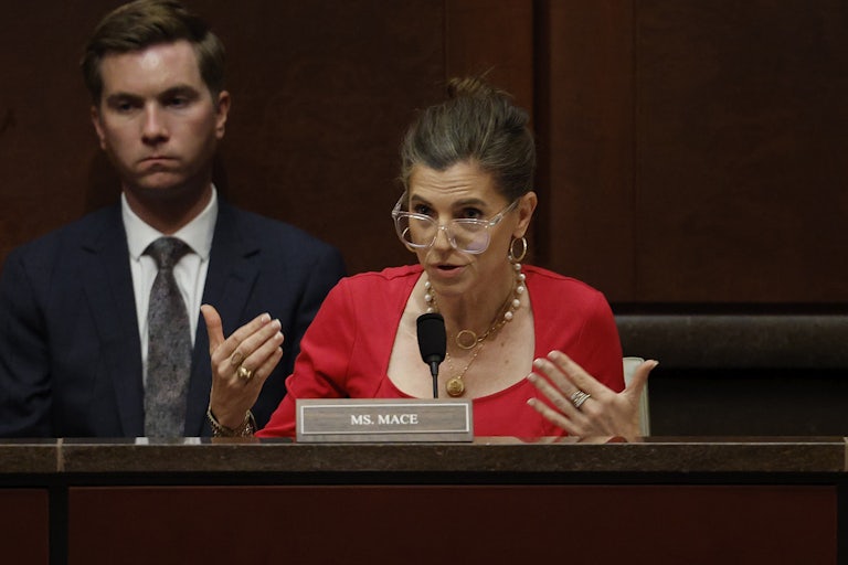 Rep. Nancy Mace speaks in Congress.