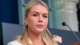 Karoline Leavitt stares