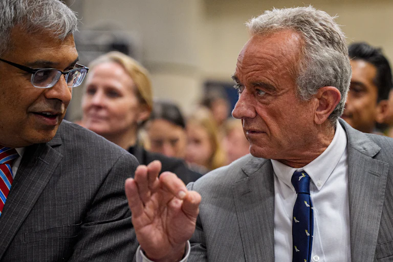 Jayanta Bhattacharya speaks with Robert F. Kennedy Jr.