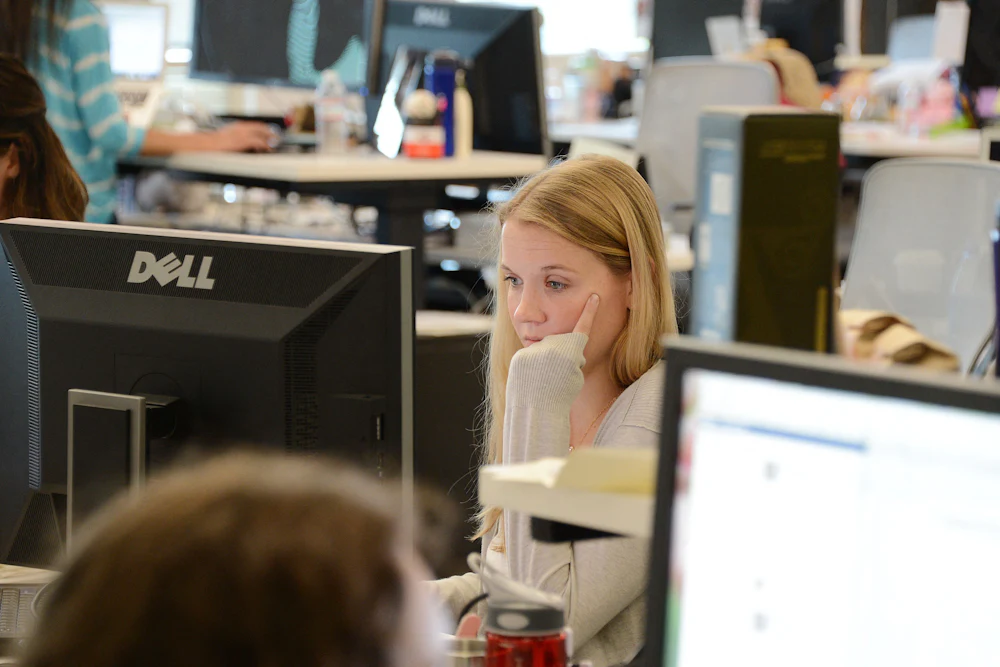 an office worker