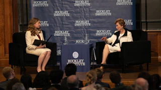 Secretary of Education Linda McMahon giving remarks at Yale University