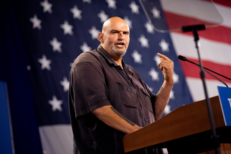 John Fetterman speaking