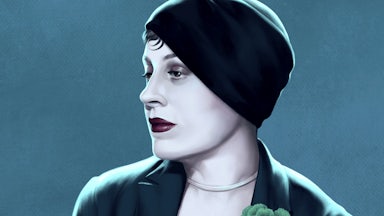 An illustration of Margaret Caroline Anderson the founder of The Little Review.