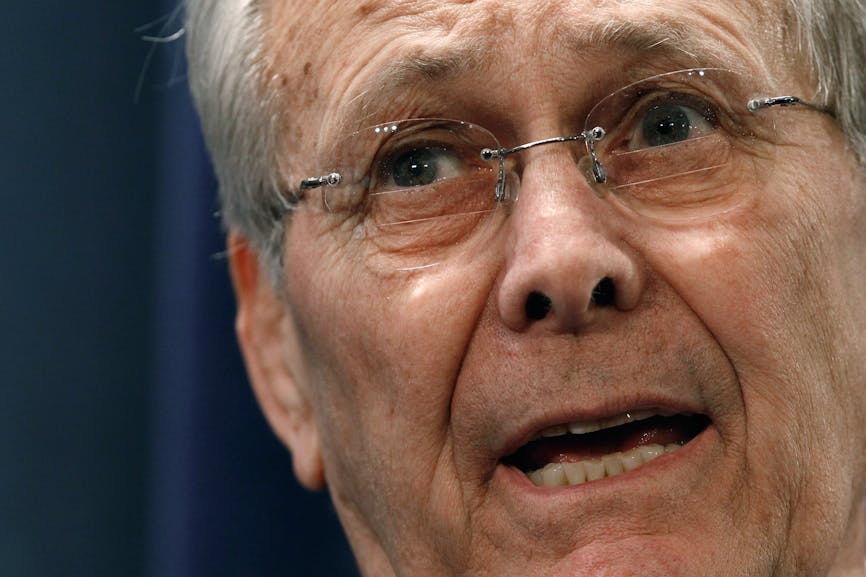 Donald Rumsfeld's brain belongs in a museum. | The New ...