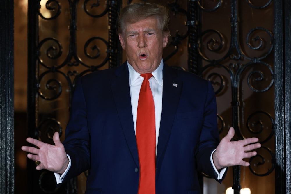 Former president Donald Trump