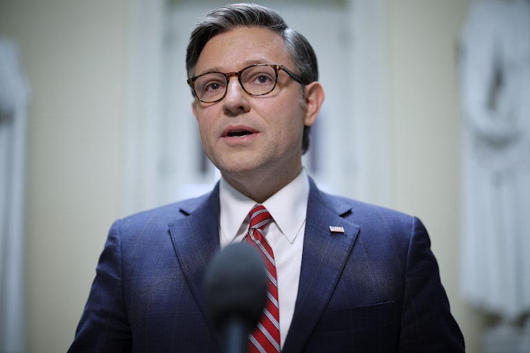 Mike Johnson speaking