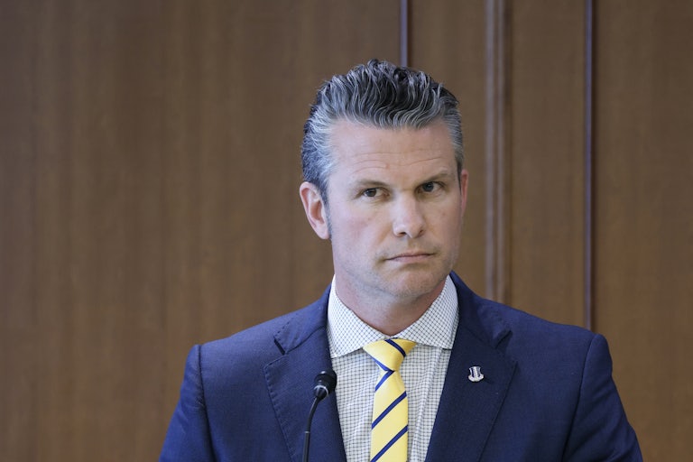 Defense Secretary Pete Hegsetth