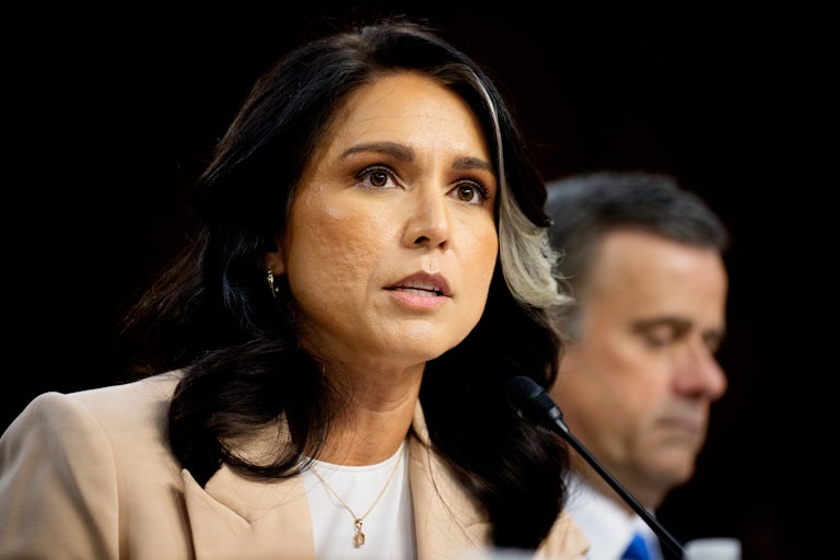 Tulsi Gabbard testifies in Congress.