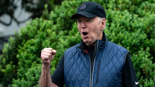 Biden at a White House event