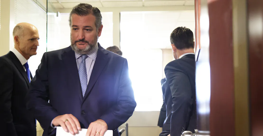 Ted Cruz Says If Texas Secedes, It’s the Democrats’ Fault Ted Cruz Says If Texas Secedes, It’s the Democrats’ Fault