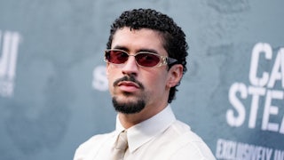 Bad Bunny attends a premiere event