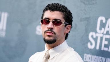 Bad Bunny attends a premiere event