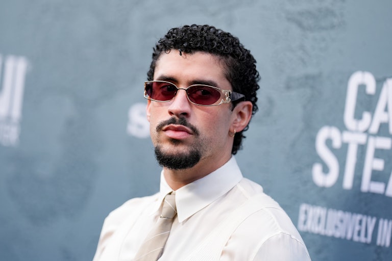 Bad Bunny attends a premiere event