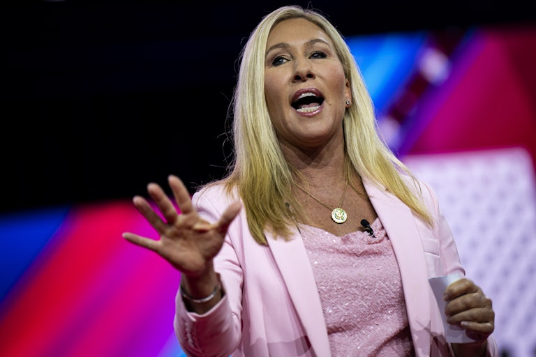 Marjorie Taylor Greene speaking