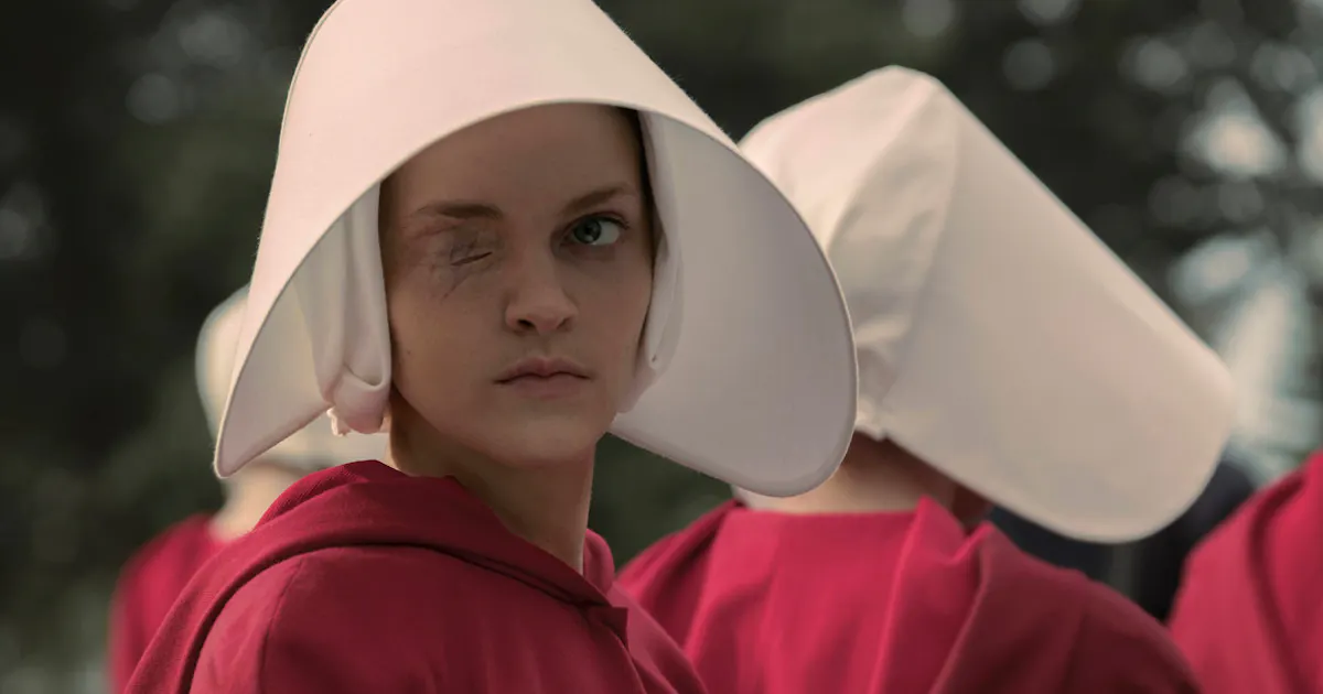 red dress white hood Hulu's 'The Handmaid's Tale': How the iconic red costumes were created