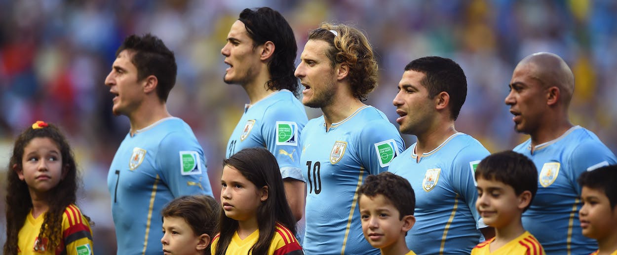 Shirt Football Uruguay, 2018 Uruguay Soccer Team