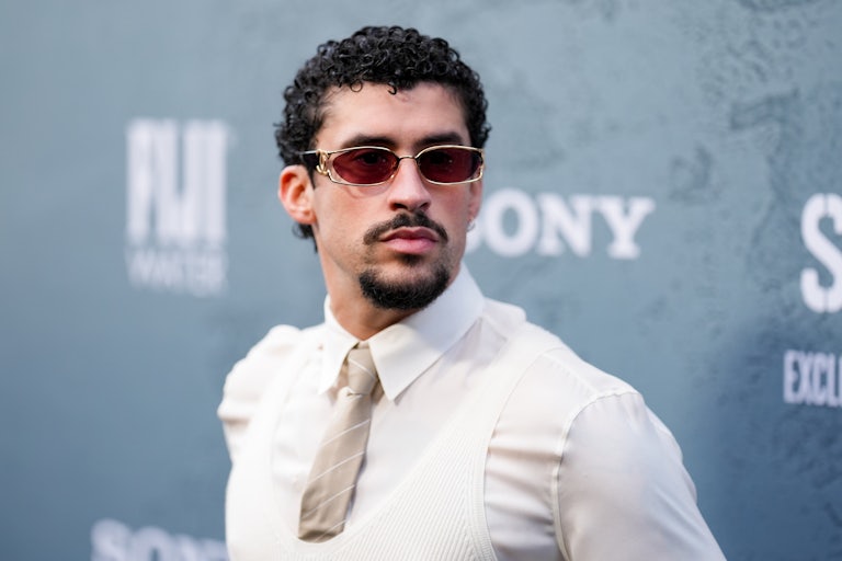 Bad Bunny attends a premiere event